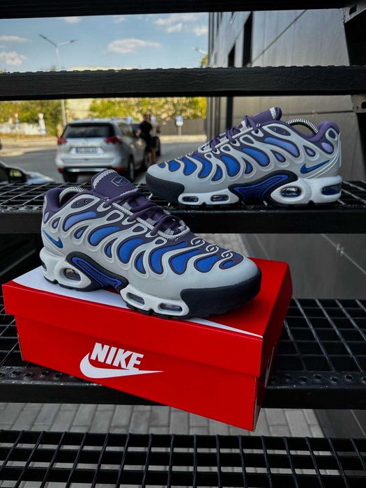 АКЦІЯ! Кросівки Nike Air TN Plus Drift (сірі & фіолет)  41 - 46