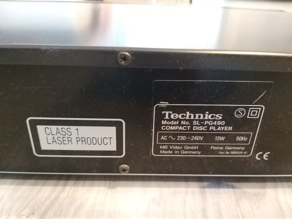 Technics CD SL-PG490