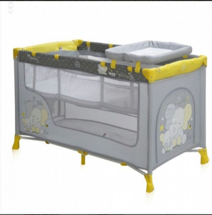 Манеж ліжко  Baby Nanny + ортопедичний матрац