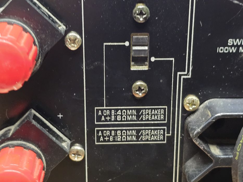 Yamaha AX 892 wzmacniacz 2 x115W 8ohm kolos do serwisu końcówka mocy