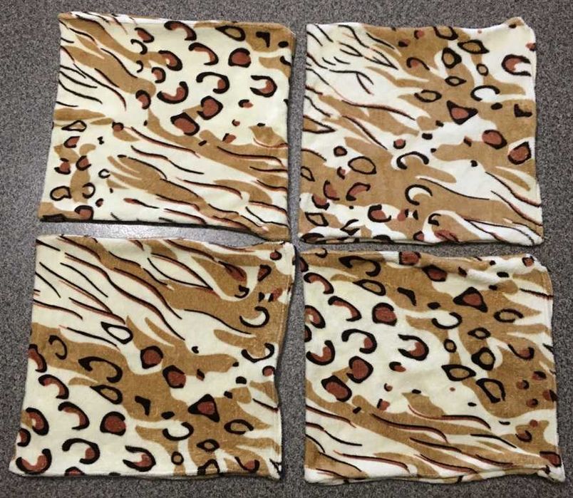 Ładne poszewki na poduszki z mikrofibry 45 cm x 42 cm (cena za 4 szt.)