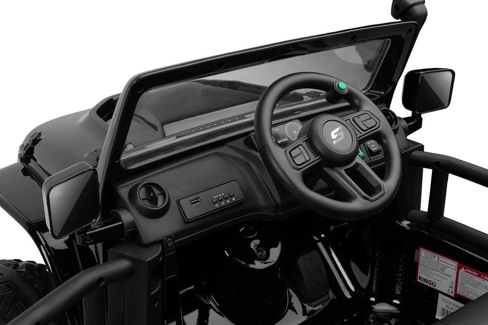 Udźwig 100Kg 24V 800W 4x4 Auto samochód na akumulator Pojazd autko elektryczne dla dzieci dwuosobowe