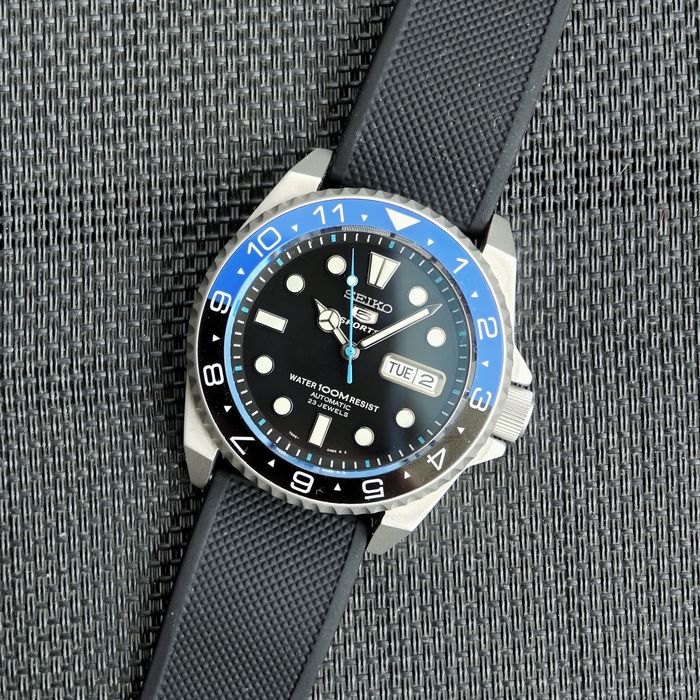 Seiko Samurai x SNZF17 Batman Mod