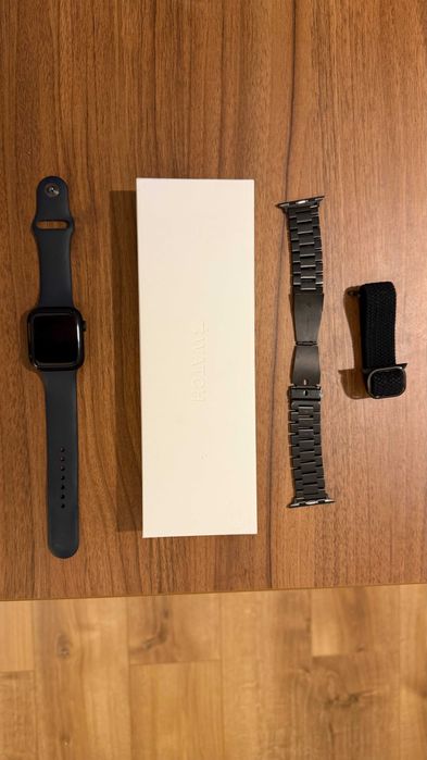 Apple Watch Series 9 45 mm GPS | Midnight | JAK NOWY | możliwa FV VAT