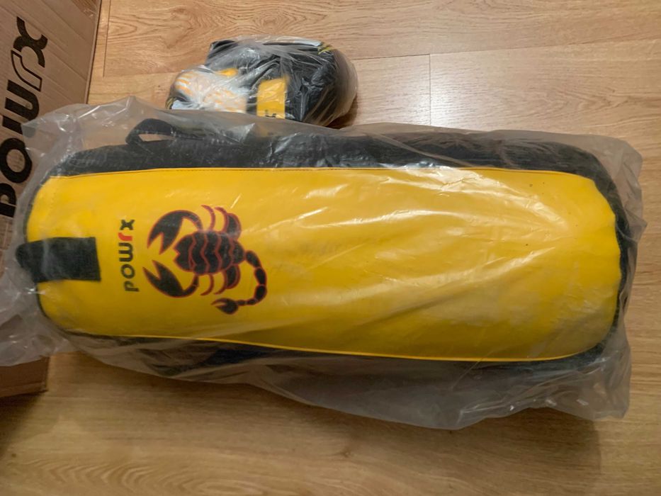 NOWY Zestaw worek 9kg bokserski + rękawice dla dziecka boxing box
