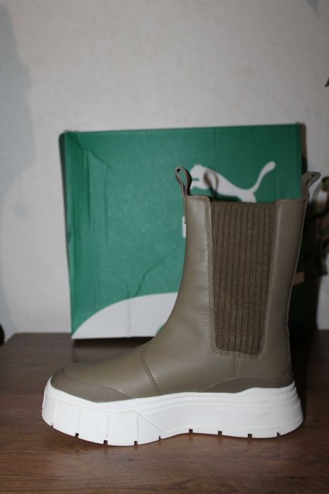 Оригінальні чоботи, черевики, челсі Puma Mayze Stack Chelsea Winter 40