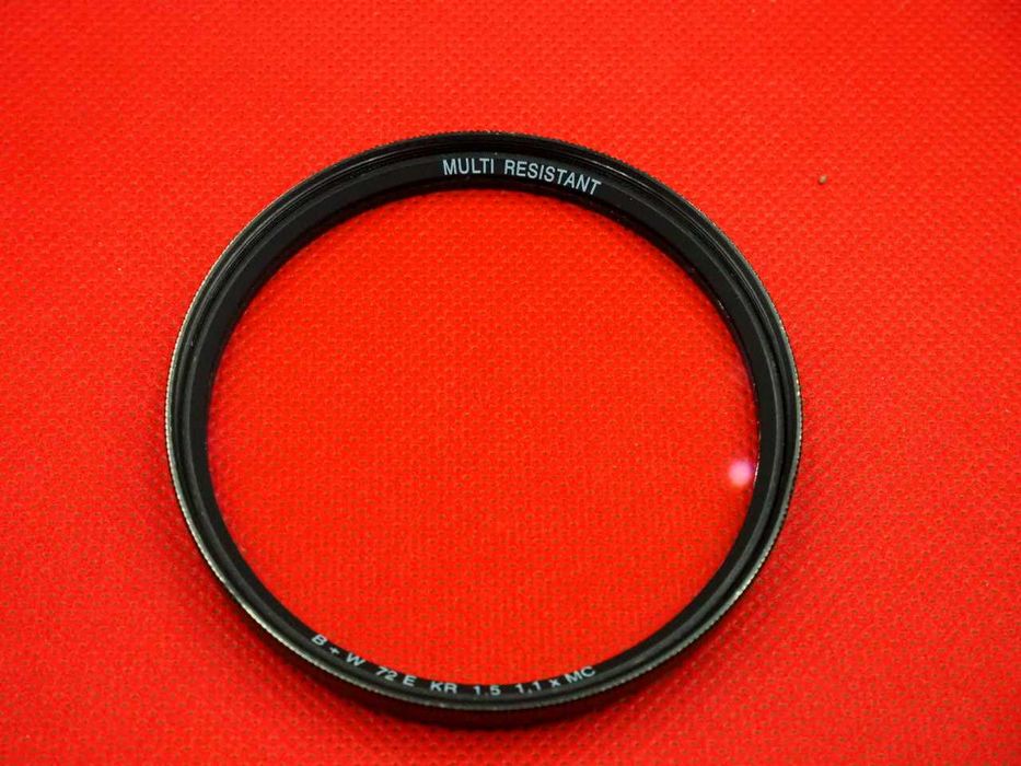 2. B+W FILTR FOTO używany, idealny, bez rys OCHRONNY 72 mm