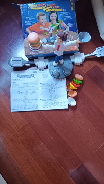 Jogo infantil Hamburguesas loucas