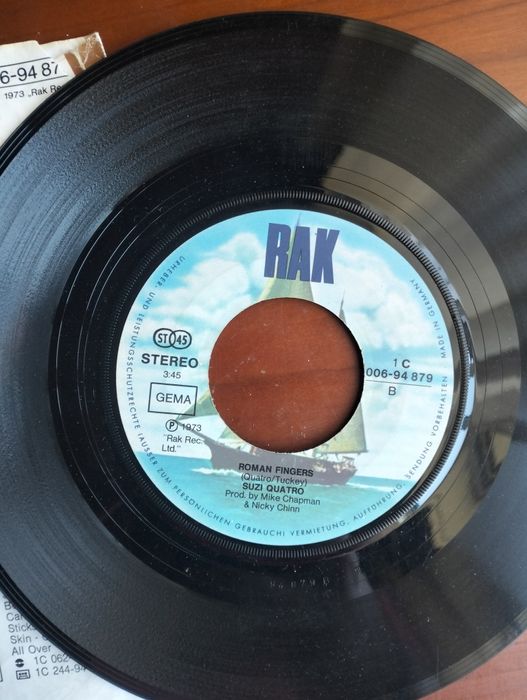 Disco de vinil single Suzy Quatro