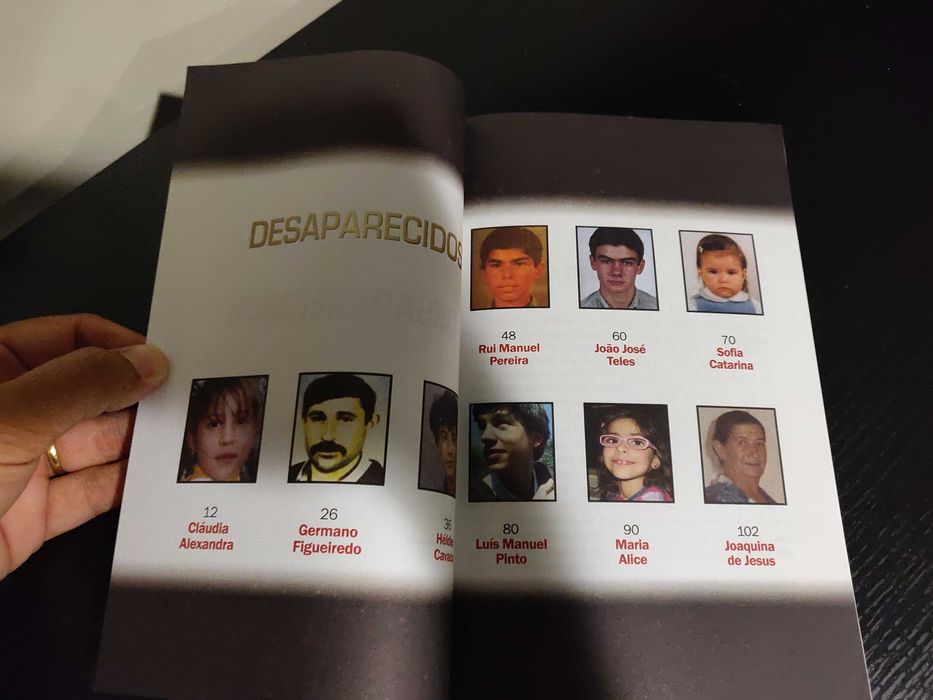 Livro "Desaparecidos - histórias de mistério, dor e desespero"