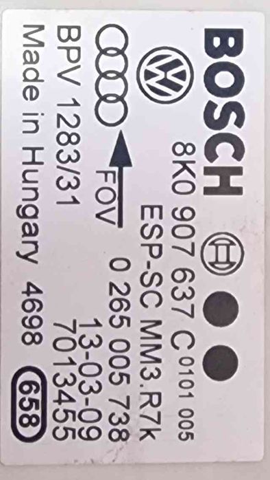 Módulo Electrónico AUDI A5 (8T3) ano 2008