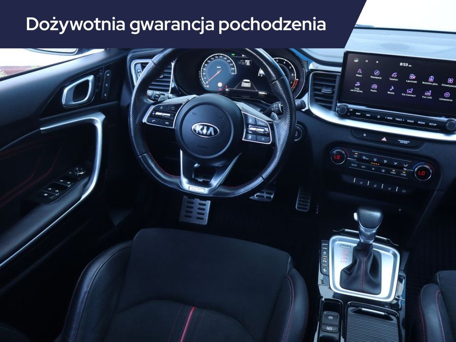 Kia ProCeed GT 1.6 T-GDI GT , Salon Polska, Serwis ASO, Automat, Skóra, Navi,