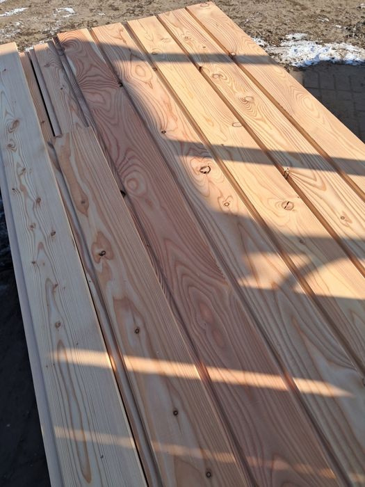 Deska elewacyjna daglezja , na zakładkę