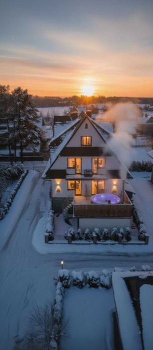 Domek na 20 osób  na wyłączność jacuzzi & sauna Willa na imprezę + Cat