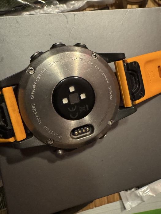 Garmin Fenix 5 plus sapphire titanium zestaw