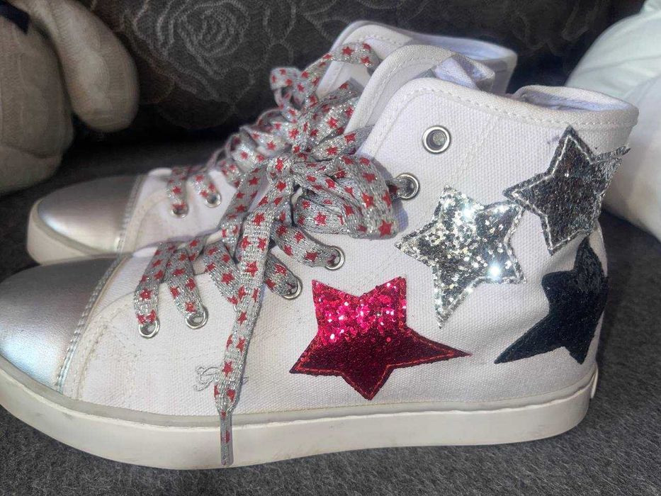 Шикарні високі кеди Geox 38,5 cм Індонезія