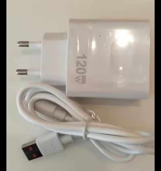 Szybka ładowarka kostka 120W z kablem