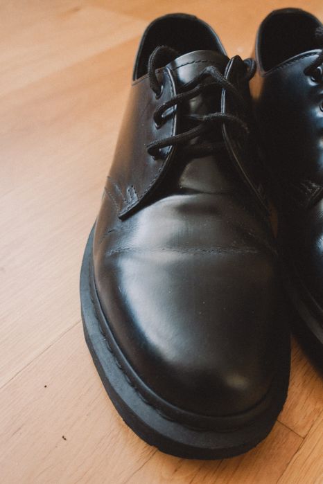 Dr. Martens półbuty Glany 1461 Mono 14345001 Czarny