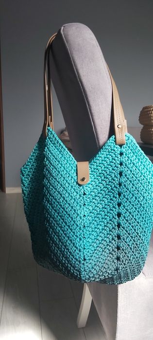 Torba na ramię, shopperka, na zakupy na plażę na dzień kobiet prezent