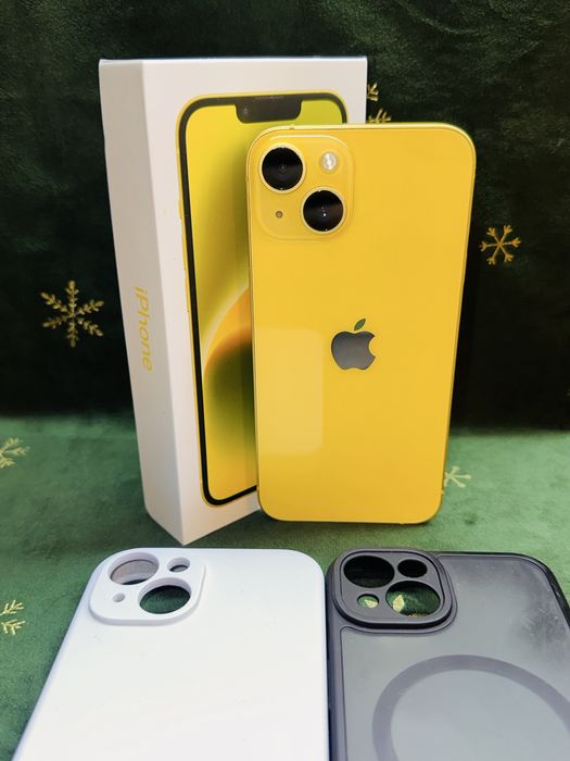 iPhone 14 128GB YELLOW*STAN NOWEGO TELEOFNU*86% Kondycji baterii*Żółty