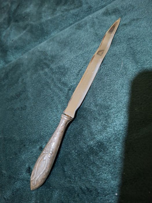 Utensilio para abrir cartas prata