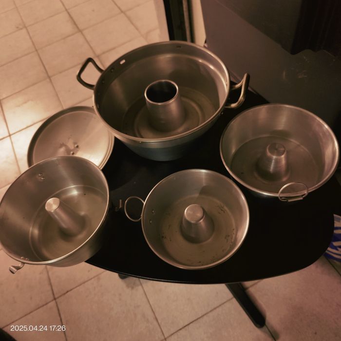 Formas e tachos alumínio