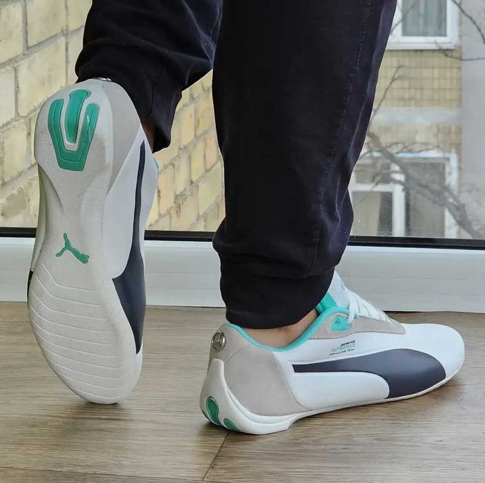 Мужские кроссовки Puma белые мужские Пума