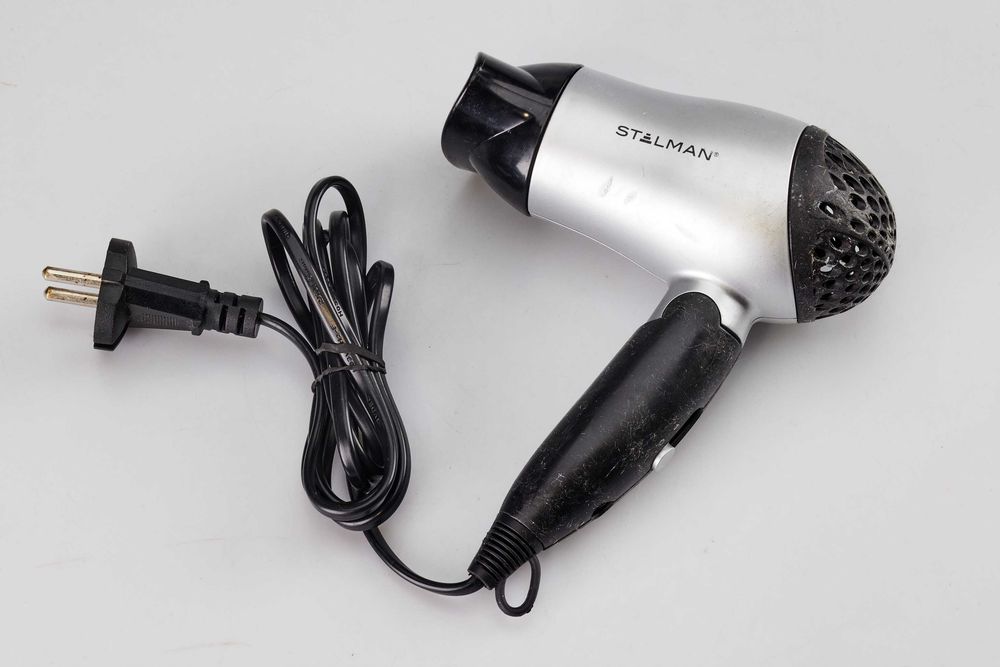 Mocna suszarka warsztatowa techniczna Stalman 1200W sprawna | Do garażu warsztatu osuszania kleju podgrzewania tanio