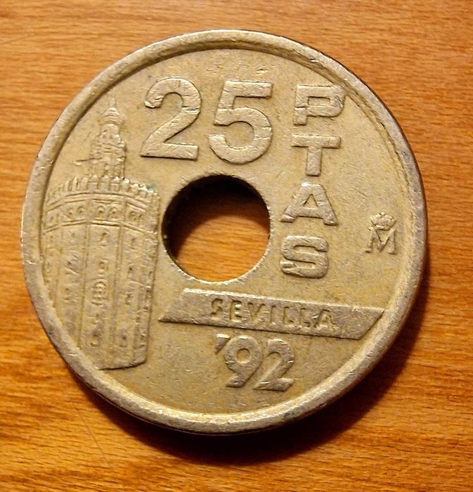 Pesetas Espanholas - 45 moedas