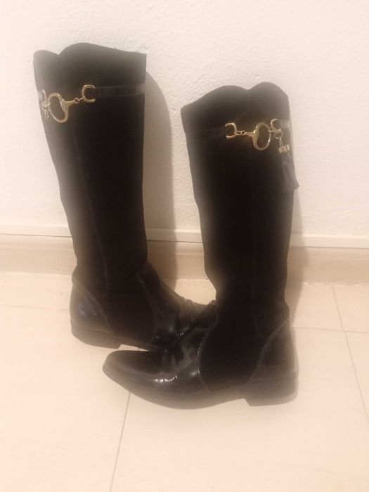 Botas altas semi-novas