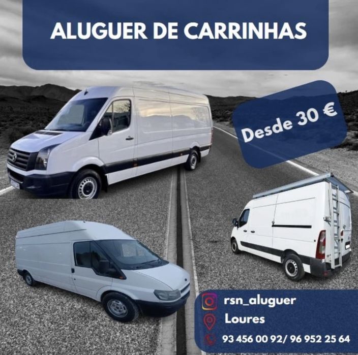 Aluguer de Carrinha para mudanças