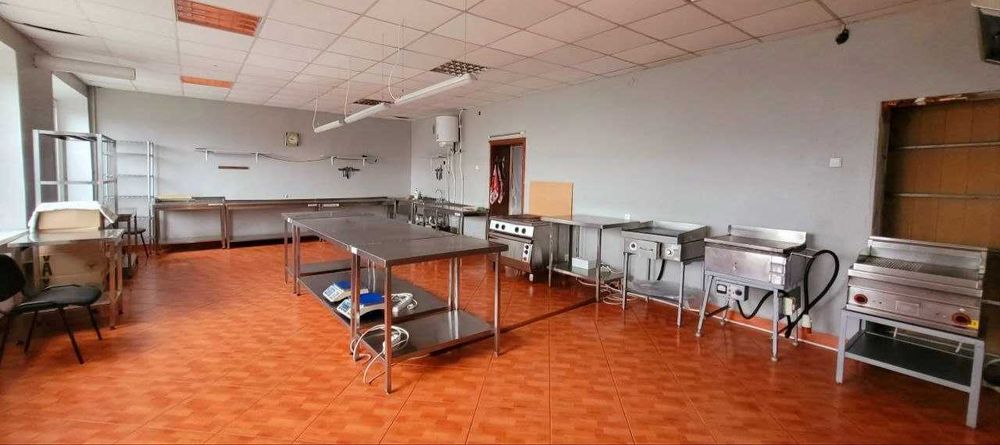 Кухонне обладнання для напівфабрикатів, кулінарії, доставки обідів, кейтеринг готовий бізнес кухня 1080м, прибуток від 300000 грн міс, Бориспіль