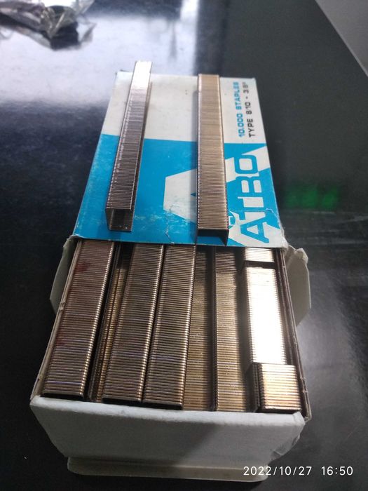 Zszywki tapicerskie szer 12,9 mm dł 10