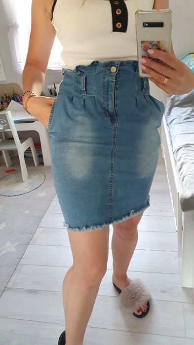 Spódnica jeans 38