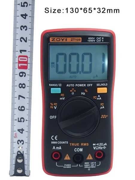Тестер Мультиметр ANENG AN8008 | ZOYI ZT109 | RICHMETERS RM109 TrueRMS