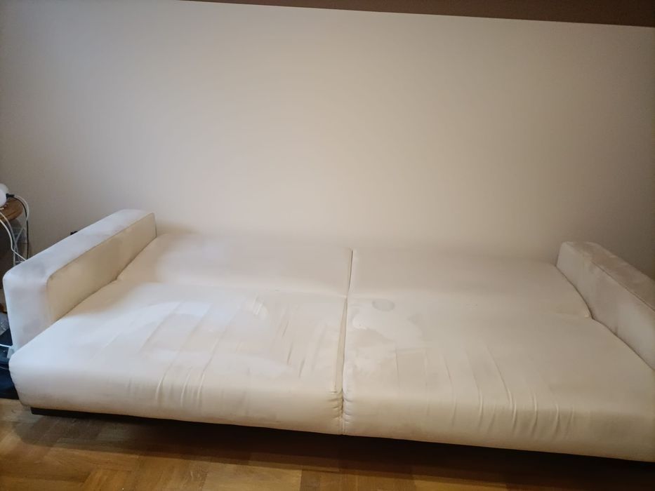 Rozkładana sofa i fotele