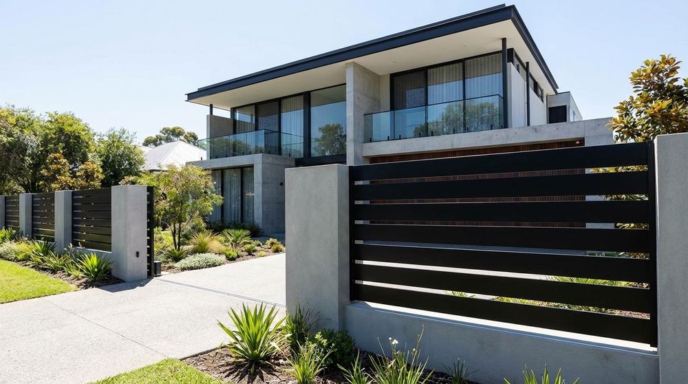 Ogrodzenie Palisada Panelowe nowoczesne ocynk proszkowo świebodzice