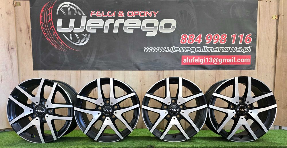 NOWE ALUFELGI KIA 16x5x114,3 - Carens, Cee'd. Niro, Optima, Pro Ceed