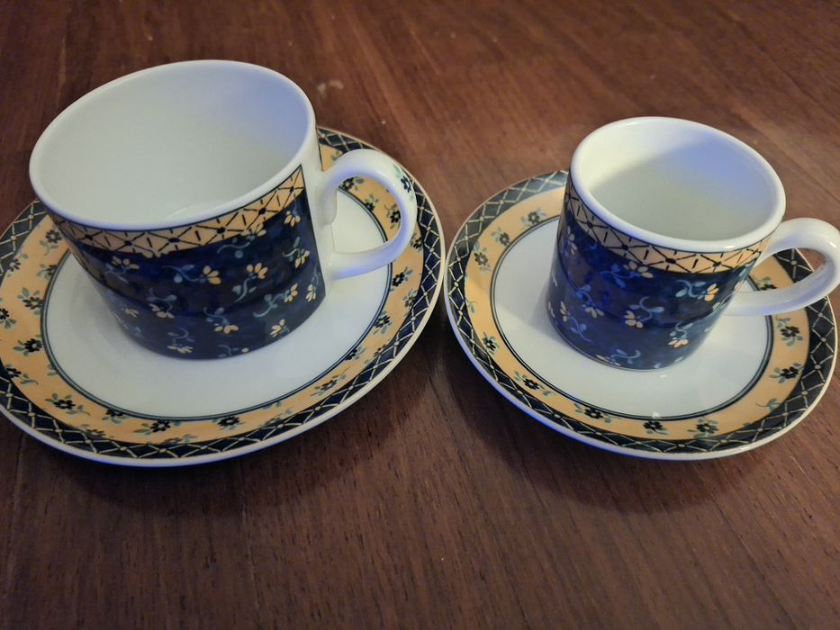 Serviço de chávenas de Café e Chá  Vista Alegre Canárias (6x)
