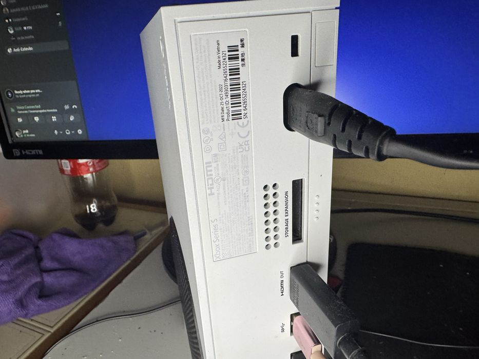 Xbox series S 500GB quase nova
