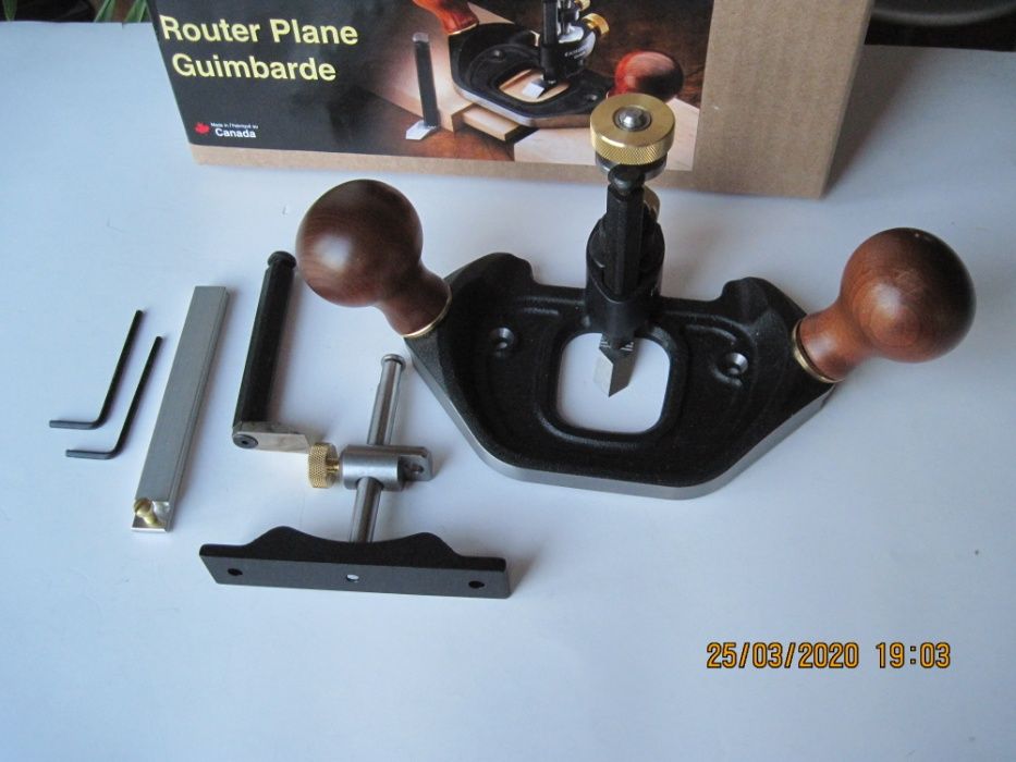Рубанок грунтубель (ручной фрезер) Veritas Router Plane (Stanley)