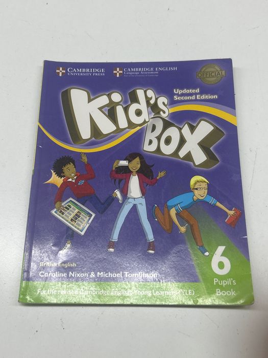 Livros Cambridge Kid’s box 6