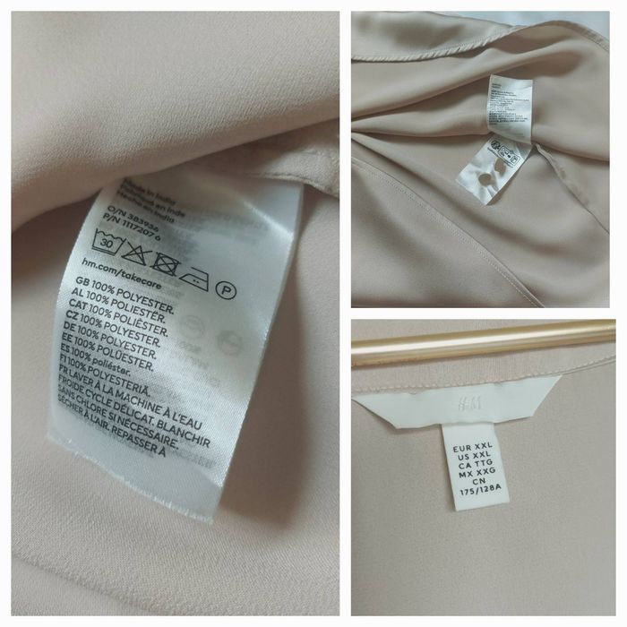 H&M- 60/62р гарна сатинова блуза,сорочка