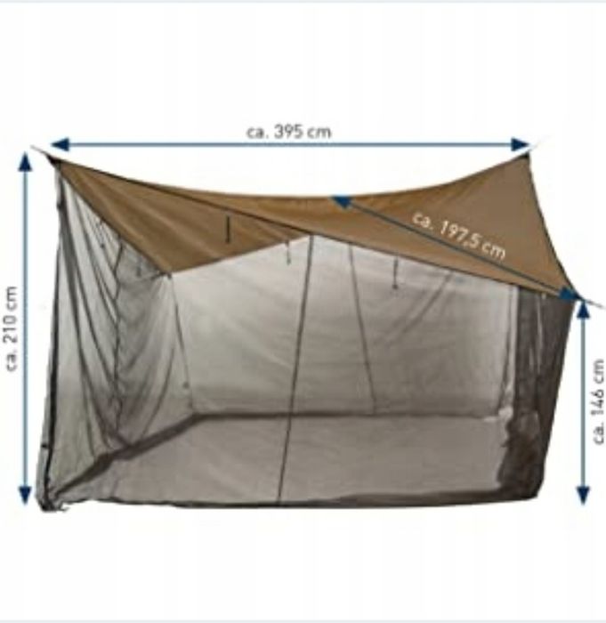 Plandeka moskitiera przeciwko owadom Amazonas