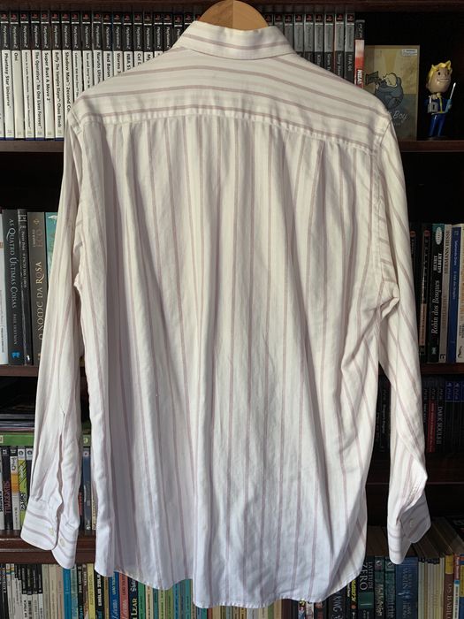 Camisa Georges Rose, tamanho M [medidas na descrição]