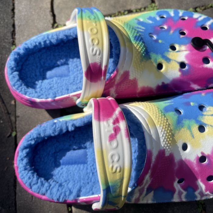 Оригінал Crocs утеплені,на флісі.Крокси теплі жіночі зимові,з хутром