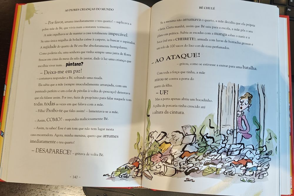 Livros David Walliams "Os/As piores..."