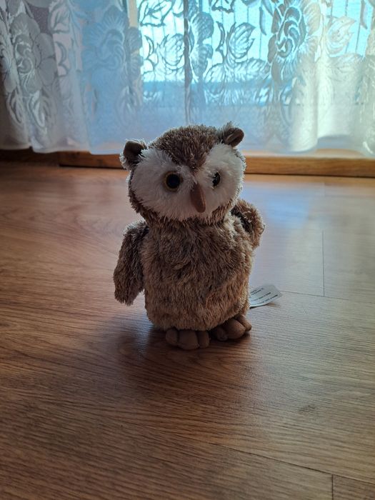 Pluszak brązowa Sowa