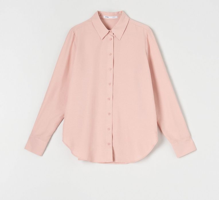 Nowa Koszula damska pudrowy róż rozmiar M