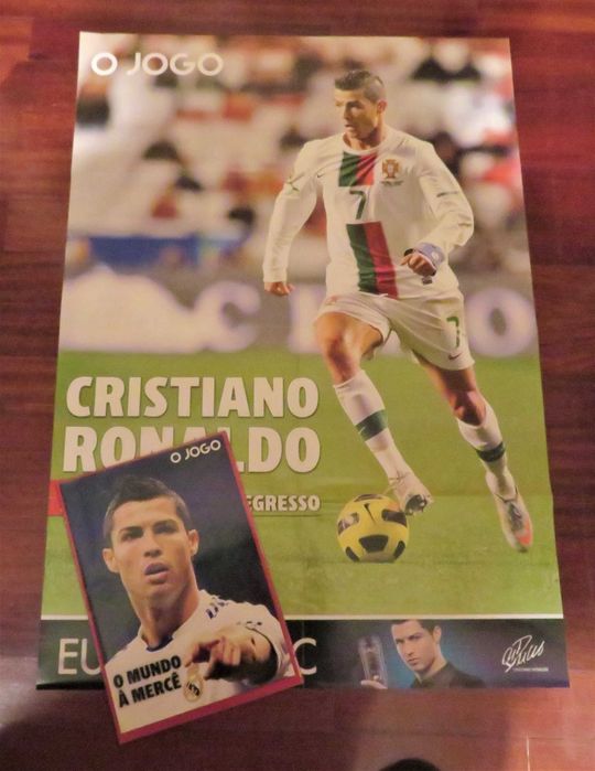 Cristiano Ronaldo - Livro + Poster + Poster (RARO)
